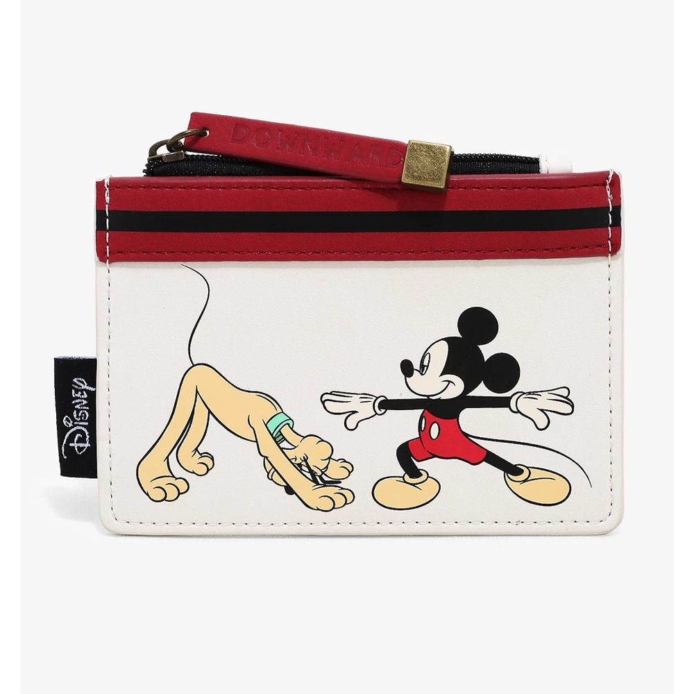 Loungefly Disney Mickey Mouse Workout Cardholder - BNWT